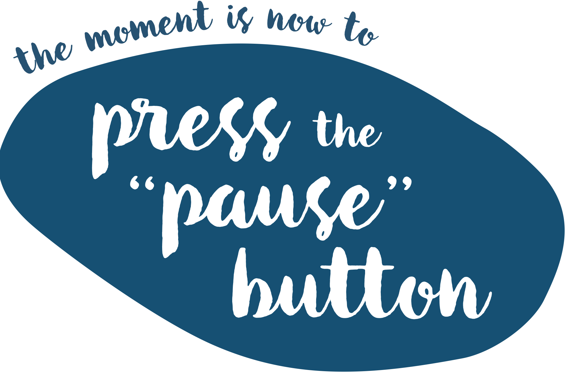 This pebble says